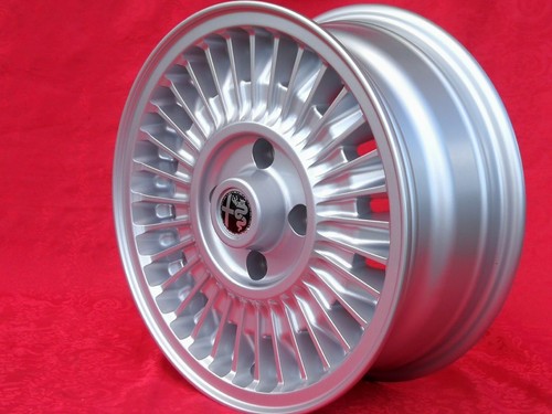 1 Cerchio Alfa Romeo Millerighe 6x14 ET23 4x108 Giulia GT GTA Wheel Felge jante - Imagen 4 de 22