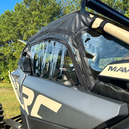 Falcon Ridge Upper Soft Door Side Enclosures | Can Am Maverick X3 2017-2025 - Picture 4 of 9