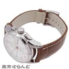 Hamilton Jazzmaster Maestro Auto Chrono Watch SS Leather 40mm 2