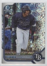 2022 Bowman Draft Chrome Sparkle Refractor Willy Vasquez #BDC-40 6fs