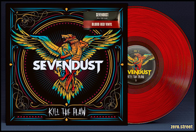 SEVENDUST Kill The Flaw LP on RED VINYL New SEALED /760