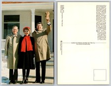 Ronald & Nancy Reagan Dixon, IL Home Visit Postcard 1984 Pete Souza Photo