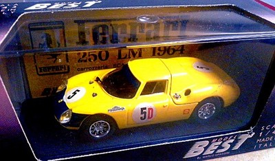 Ferrari 250 LM 'Kyalami 1966' #5D BEST 1:43 #9018 Neu in OVP