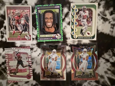 Marvin Harrison Jr Rookie Card Lot. 6 Cards That Are Going To Explode In Value.