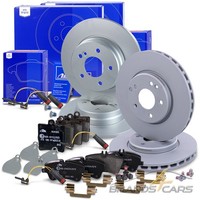 ATE Bremsscheiben +BelÄGe +Wk Vorne+Hinten FÜR Mercedes C-KLASSE W203 CLK C209