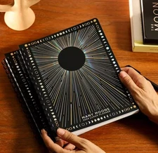Magical Planner 2025 Planner With Tarot 7X9inch Notebook With Moon Phase Planner