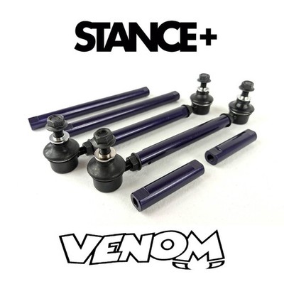 Stance+ Adjustable Front Drop Links 150mm-320mm M10 M12 BMW 3 Series 2012-2019