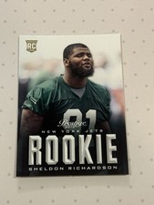 2013 Panini Prestige Sheldon Richardson Rookie #285 New York Jet RC (Q)