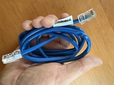 CAT 5e Patch Lead RJ45 1.5 Metre Blue Ethernet Network Cable Wire Cord New x10