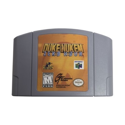Vedio Games Duke Nukem-ZERO HOUR 64 N64 For Nintendo 64 us shipping