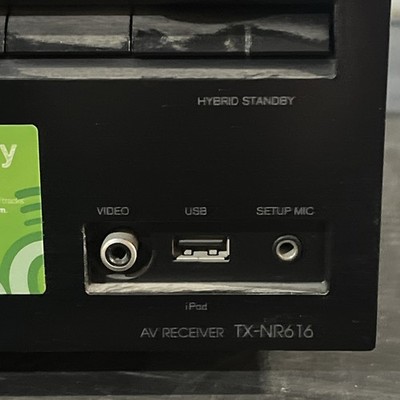 ONKYO TX-NR616 B AUDIO VIDEO RECEIVER 7.1 CHANNEL HDMI AMPLIFIER