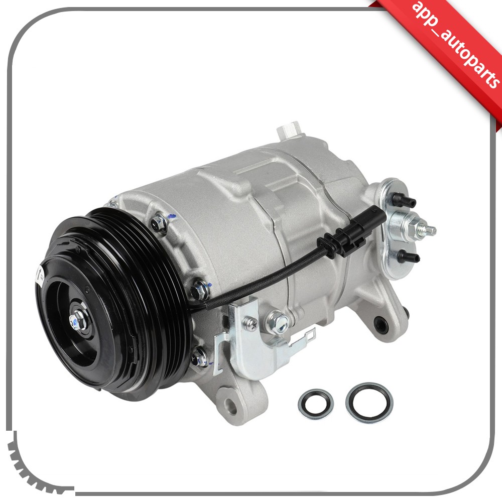 AC Compressor w/Clutch Fits Chevrolet Silverado GMC Sierra 1500 2500