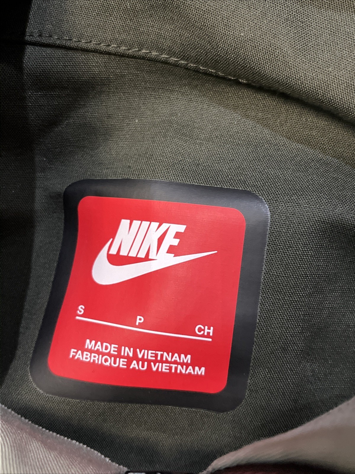 Nike Tech Storm-Fit Rain Utility Jacket Army Oversized - RRP: £320 - Small (S) image 10
