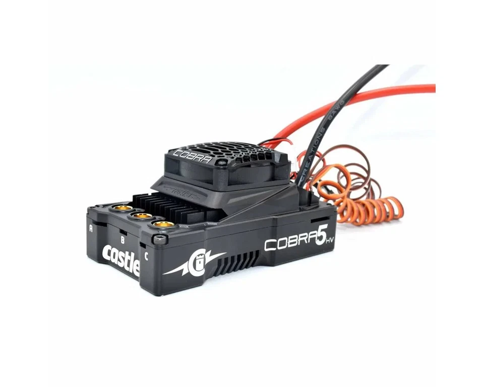 Castle Creations Cobra 5 HV 12S 1/5 Sensored Brushless ESC CSE010017800 - Image 4 of 4