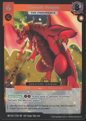 Chuvash Dragon 027/214 Holo Rare MZ1 Metazoo Base Set | eBay