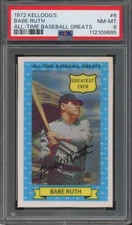 1970 Rold Gold Pretzels 3-D All-Time Baseball Greats #6 Babe Ruth PSA 6