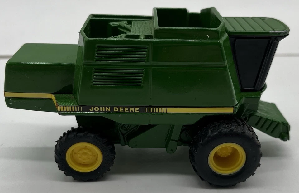 Vintage Green 1/32 John Deere ERTL Combine MISSING FRONT Diecast USA Used - Image 3 of 4