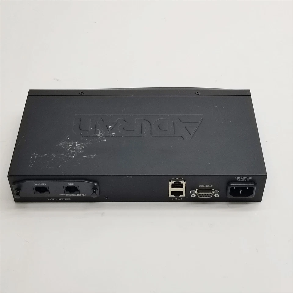 Router de red de acceso modular Adtran Netvanta 3430 2da generación 1202820G1 con T1/DBU Foto 4 de 4