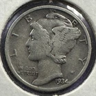 1934 10C Mercury Dime (88558)