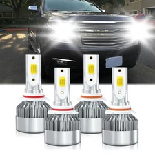 For Chevrolet Tahoe 1995-2006 LED Headlight Kit Bulb High Low Beam Bright White