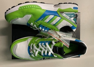 KAWASAKI ADIDAS ORIGINALS NINJA PACK ZX8000 green blue GW3358 US 10.5