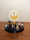 Lego Star Wars Compatible New Republic Minifigure Display Stand 3d Printed