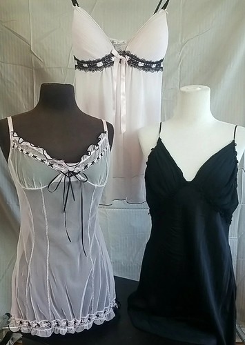 Vintage 80s 90s Y2K Lingerie Reseller 60pc Lot Victorias Secret Chemise Babydoll - Picture 5 of 13
