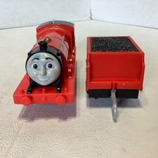 2013 Thomas  Friends Track Master Motorized Railway James w/Tender Train Works