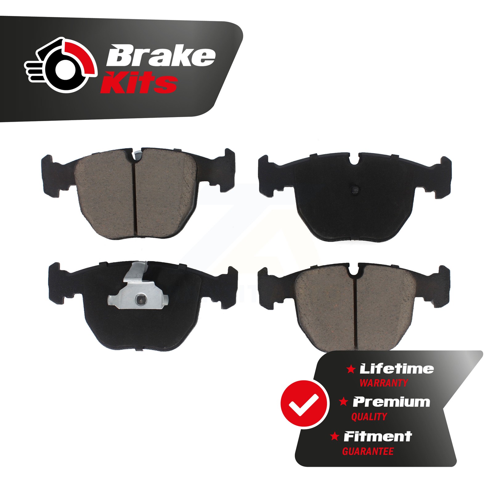 Front Ceramic Brake Pads For 2000-2006 BMW X5 1997-2003 540i 4.4i 3.0i 3.0L