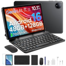 POCKAM P10 10.1 Zoll Android 16 Tablet 48GB+128GB 7000mAh Octa Core 5G WiFi …