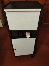 mobiletto metallico macchina da caffe ufficio illy lavazza cialde