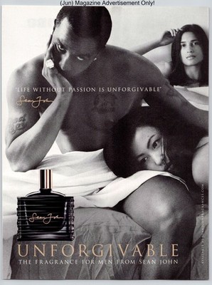 Sean John Unforgivable The Fragrance For Men Promo 2007 Advertisement