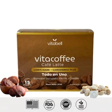 Vitabell Ganoderma & Lion’s Mane Coffee – 270g | 15 Sobres