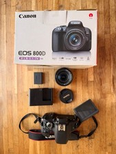 CANON EOS 800D CAMERA DSLR 18-55 LENS IS STM KIT