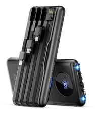 JOYFAR Portable Charger Power Bank Travel Essentials Battery Pack USB C 10000mAh