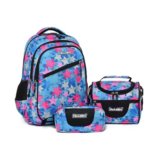 Kids School Backpack Set Girls Boys School Bag Lunch Bag Pencil Case 3PCS