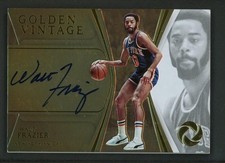 2019-20 WALT FRAZIER 09/25 AUTO PANINI OPULENCE GOLDEN VINTAGE AUTOGRAPHS
