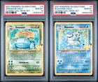Venusaur 15/102 & Blastoise 2/102 - SWSH Celebrations 25th - Sequential PSA 10