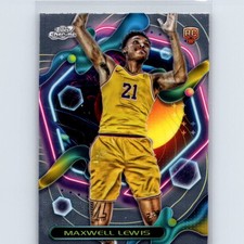 2023-24 Topps Chrome Cosmic Maxwell Lewis Rookie #185 Los Angeles Lakers