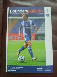 Oldham Athletic V Colchester United