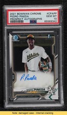 2021 Bowman Chrome Prospect Pedro Pineda #CPA-PP PSA 10 GEM MT Auto READ 11oq