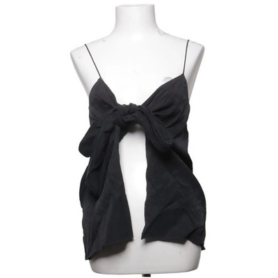 Djerf Avenue, Tank­top, Größe: M, Grau, Baumwolle/Cupro, Einfarbig, Damen #3fk