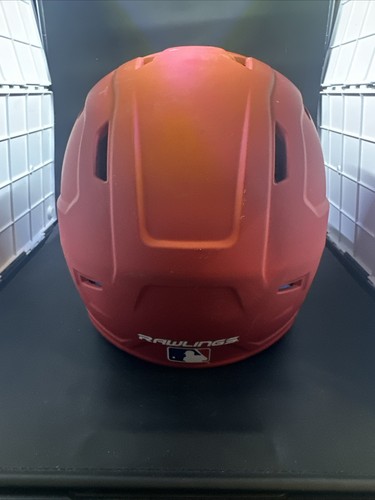 Casco da baseball rosso Rawlings Impax MachExt-SR-RevA 6 7/8-7 5/8 - Foto 3 di 6