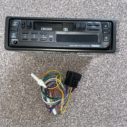 Brand New Clarion CRH300 Car Radio Cassette Player , Including Cables - Picture 1 of 7