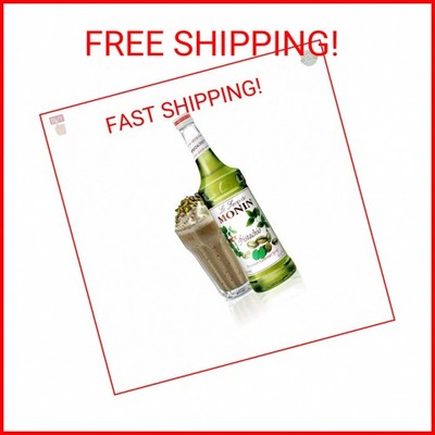 Monin - Pistachio Syrup | Rich & Buttery Sweetness, Premium Syrup for Coffee, Co