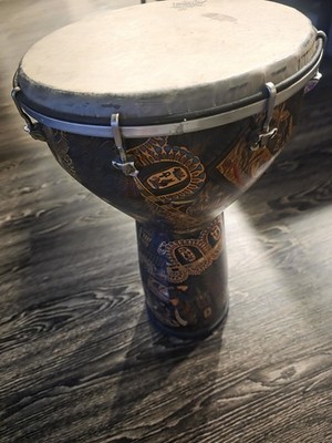 Remo USA Weatherking Renaissance RA Djembe Drum   Egyptian Art Design