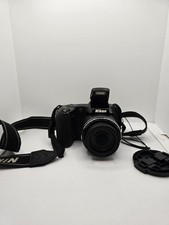Nikon Coolpix L340 20.2MP 28x Zoom Digital Camera – Boxed – Tested & Working