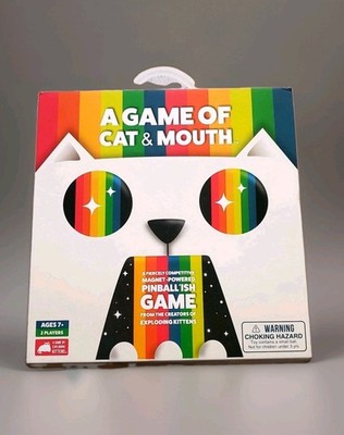 A Game of Cat & Mouth By EXPLODING KITTENS-Complete EUC Tabletop 2 Player Fun 