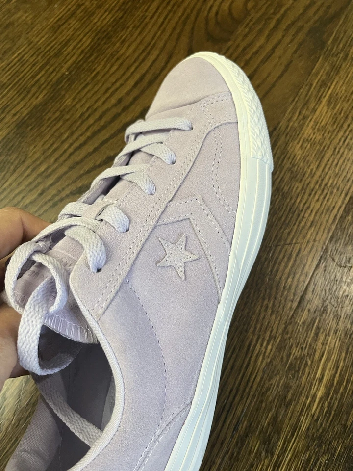 converse all star Mujer Gamuza Cuero Zapatilla Mujer Talla 8 Foto 2 de 4