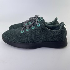 Allbirds Womens Wool Runner GREEN Running Shoes Size 10